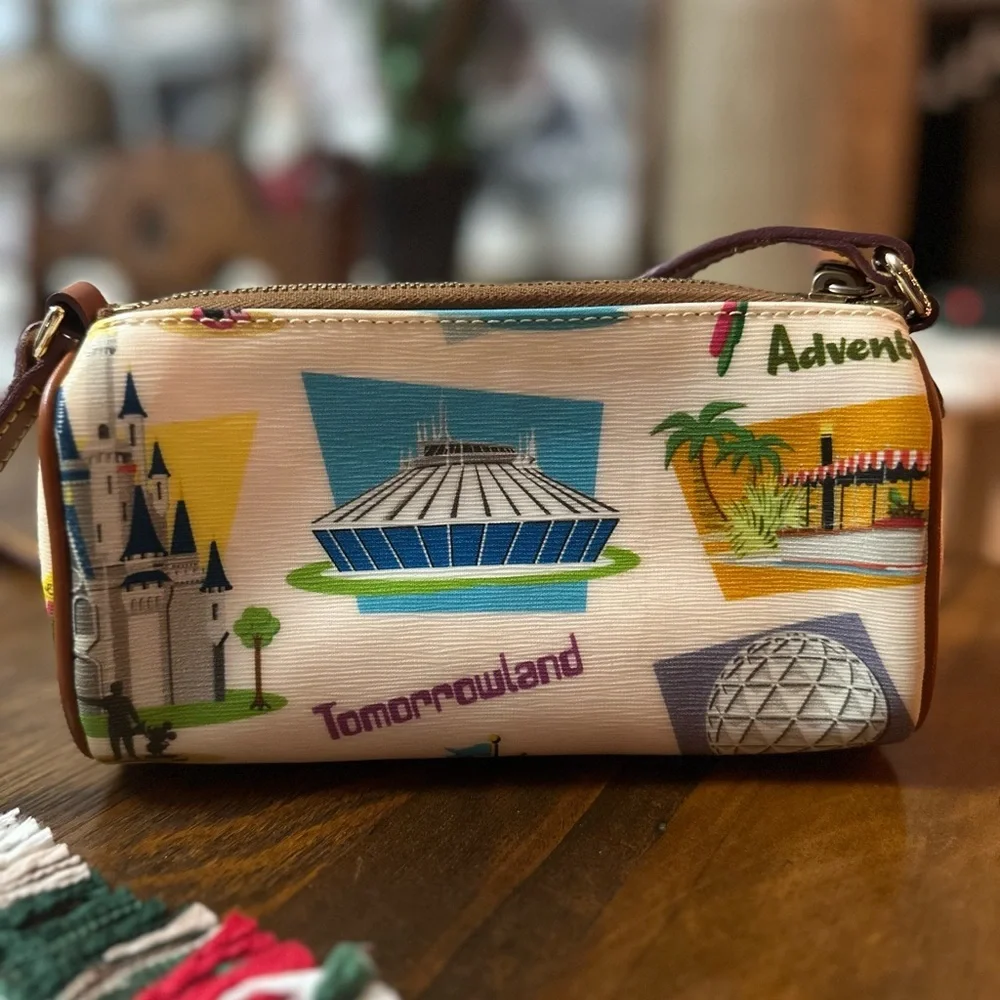 Rare Dooney & Bourke X Disney Parks Walt Disney World Crossbody Bag